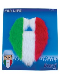 Barba tricolore Italia