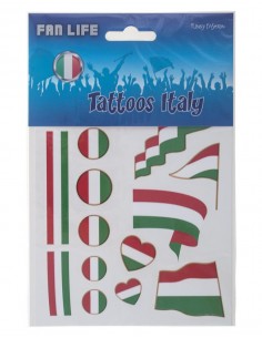 Tatuaggi tricolore Italia