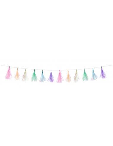 Ghirlanda colorata multicolor Cm. 120