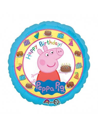 Palloncino mylar 18" Cm. 45 Peppa Pig...