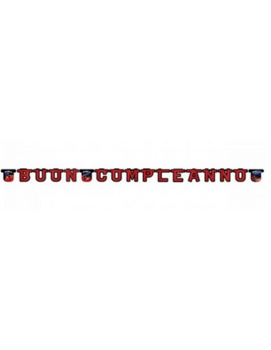 Festone banner Buon Compleanno Ladybug
