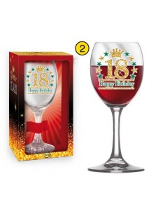 Calice vino vetro con...