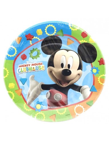 Piatti carta tondi cm. 23 Topolino...