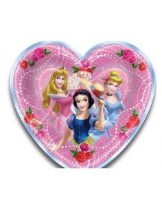 Piatti carta cuore cm. 20...