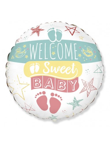 Palloncino mylar 18" Cm. 45 - Welcome...