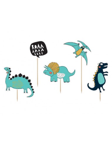 Cake Topper Dinosauro Cm. 10,5-20 -...