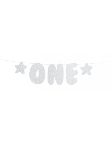 Festone banner "One" Cm. 11,5x50