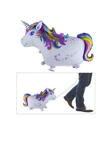 Palloncino mylar Walking Unicorno Cm....