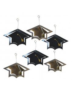 Kit 6 pendenti swirls Laurea