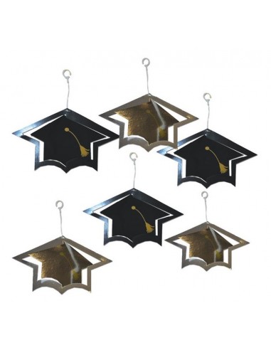 Kit 6 pendenti swirls Laurea
