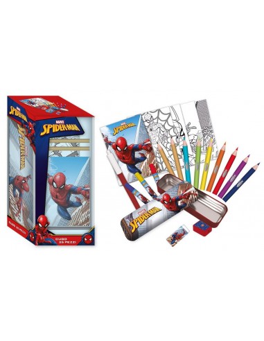 Set cancelleria in cubo 25 pezzi Cm....