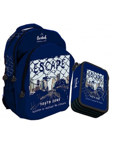 Zaino americano 3 tasche Cm. 43x33x15...