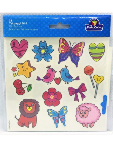 Tatuaggi Girl - Blister 25 tatuaggi