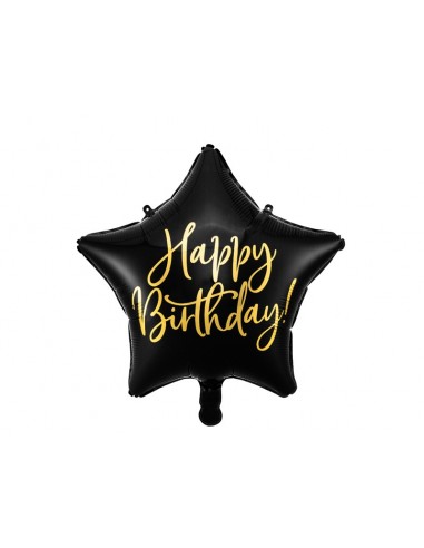 Palloncino mylar cm. 40 stella black...