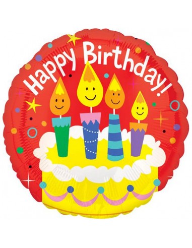 Palloncino mylar 17" Cm. 43 rotondo...