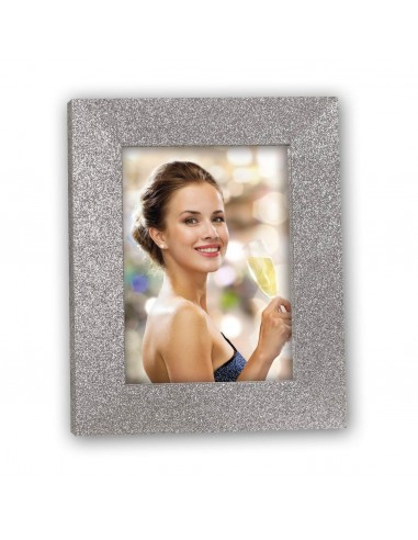 Portafoto legno glitterato "Broadway...