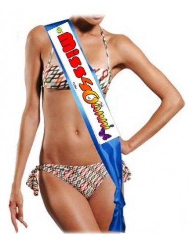 Fascia umoristica in tessuto "Miss 40...