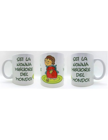 Tazza mug ceramica "Sei la nonna...
