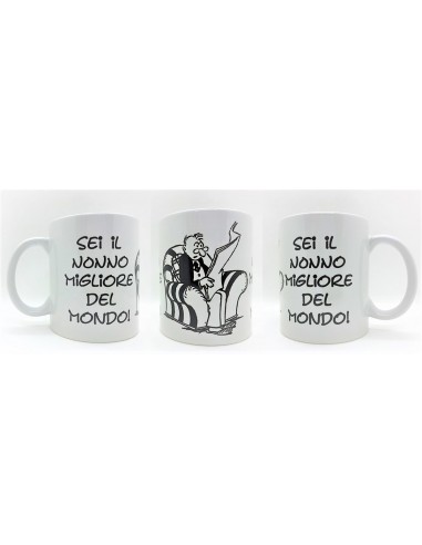 Tazza mug ceramica "Sei il nonno...