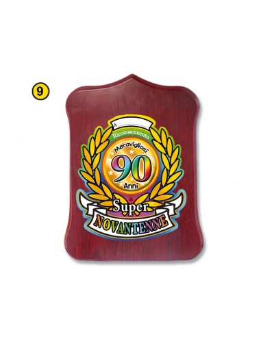 Crest in legno Cm. 19x13 da tavolo o...