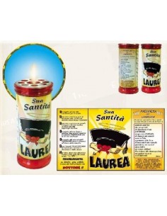 Cero umoristico Laurea Cm. 15