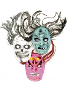 Maschera con capelli "I...