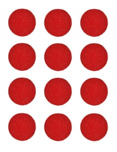 Naso da clown rosso in...
