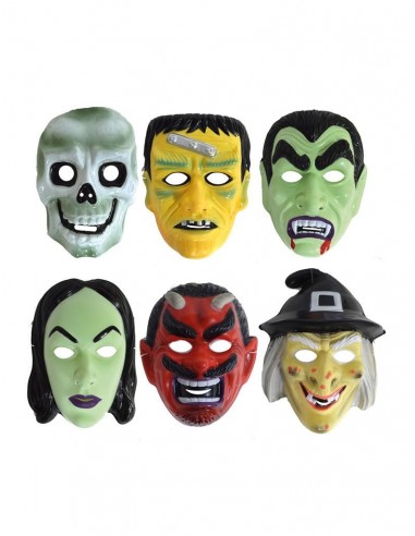 Maschera pvc semirigida "Horror" -...