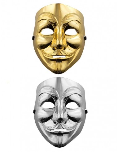 Maschera pvc semirigida Anonymous...