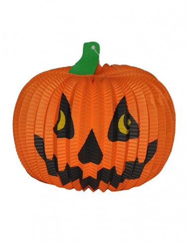 Lanterna carta zucca Cm. 20x12x12
