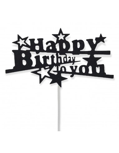 Topper per torta "Happy Birthday to...