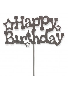 Topper per torta "Happy...