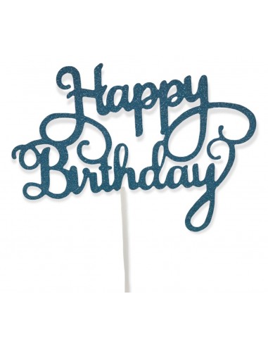 Topper per torta "Happy Birthday"...