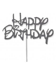 Topper per torta "Happy...