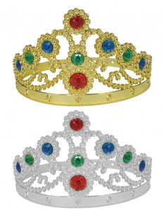 Coroncina tiara con pietre...