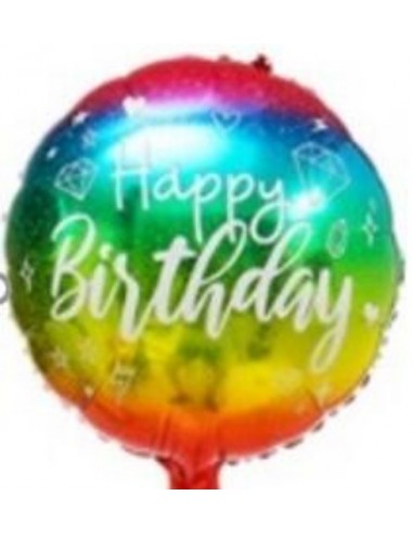 Palloncino mylar 18" Cm. 45 - Happy...