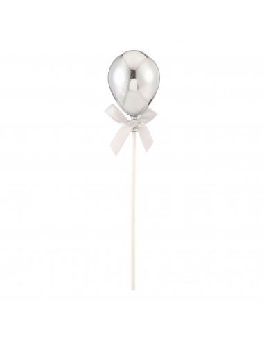 Topper per torta "Palloncino" Silver...