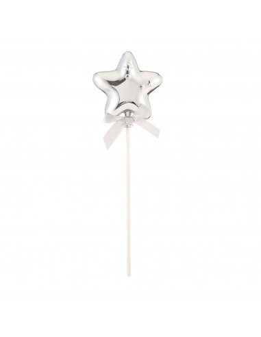 Topper per torta "Stella" Silver Cm. 23
