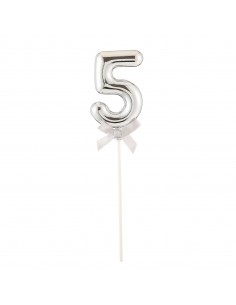 Topper per torta Numero 5...