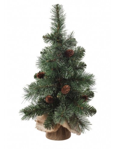 Albero di Natale con base legno e...
