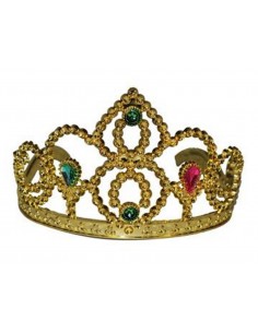 Coroncina con pietre Gold
