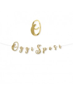 Festone scritta italic...