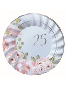 Piatti carta cm. 20 "25°...