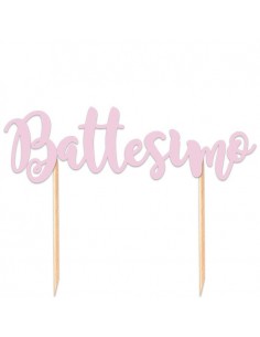 Cake topper scritta Italic...