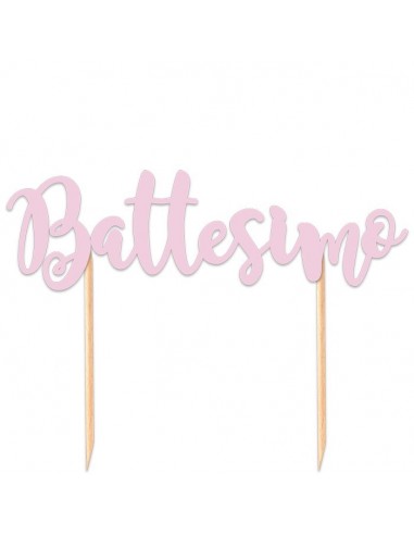Cake topper scritta Italic Cm. 20x13...