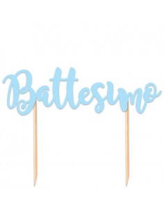 Cake topper scritta Italic...