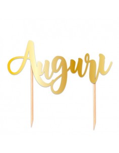 Cake topper scritta Italic...