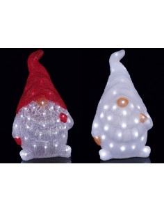 Gnomo acrilico con 60 led...