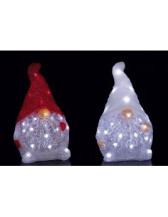 Gnomo acrilico con 30 led...