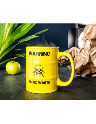 Tazza mug ceramica Barile Giallo "Toxic"